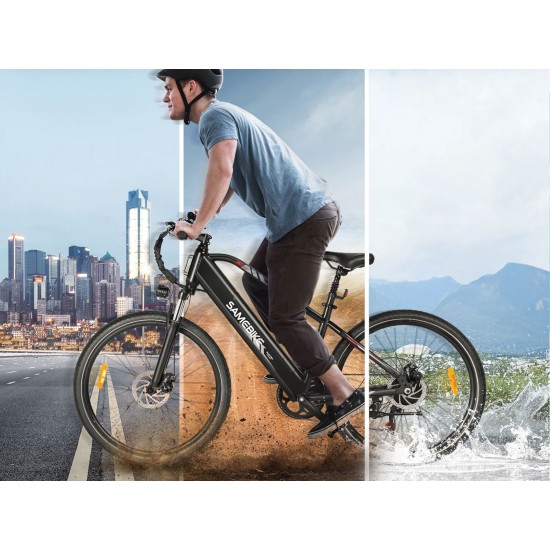 دوچرخه برقی آقایان Samebike RS-A01 Men با سیستم تعلیق دوگانه و چرخ ۲۷.۵ اینچی
