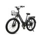 دوچرخه برقی شهری Samebike RS-A01 Plus با کمک‌فنر جلو و طراحی بدون میله وسط